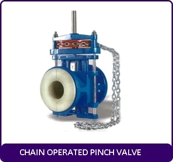 Chain Operated Pinch Valves Suppliers