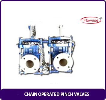 Chain Operated Pinch Valves